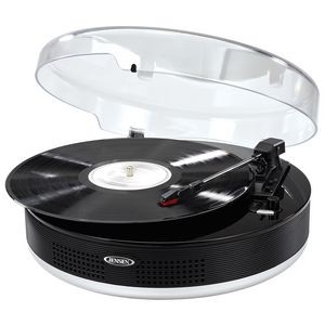 Jensen® 3-Speed Stereo Turntable with Metal Tone Arm and Bluetooth Transmit