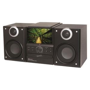Supersonic® Hi-Fi Audio Micro System w/Bluetooth® DVD Player & Tuner