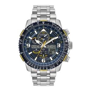 Citizen® Men's Promaster Blue Angels® Skyhawk A-T Eco-Drive® Stainless Steel Watch