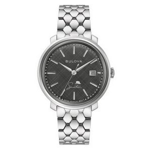 Citizen® Bulova Frank Sinatra Men's Mechanical Silver-Tone Bracelet Watch
