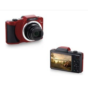 Minolta® Red 20Mp HD Camera w/22x Zoom
