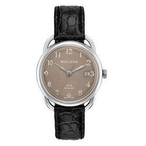 Citizen® Joseph Bulova Commodore Men's Leather Strap Watch w/Brown Dial
