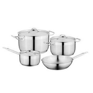 BergHoff® Hotel 7 Piece 18/10 Stainless Steel Cookware Set