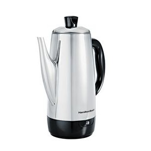 Hamilton Beach® Stainless Steel 12 Cup Percolator w/Cool Touch Handle
