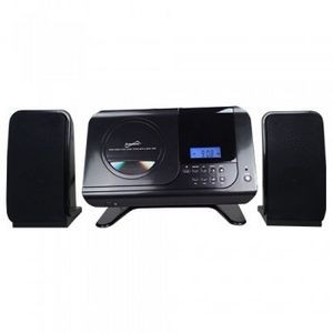 SuperSonic Micro Home Audio System with MP3/CD Player & PLL AM/FM Radio