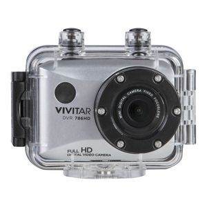 Vivitar® Silver Full HD Action Camera