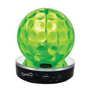 SuperSonic Mini BT Disco Ball Speaker w/ Multi-Colored Rotating Light Show