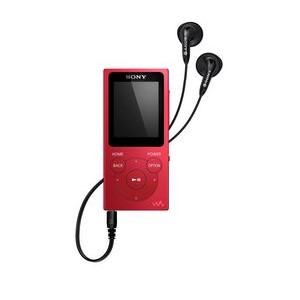 Sony® Walkman® 16GB Digital Music Player (Red)