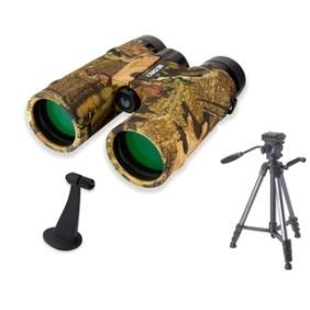 Carson® Mossy Oak® Binoculars/Tripod Bundle