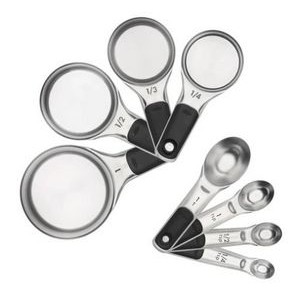 OXO Good Grips Stainless Steel Measuring Cup & Spoon Set