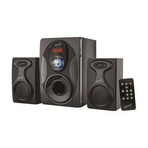 Supersonic® Bluetooth® Multimedia Speaker System (Gray)