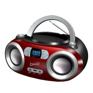 SuperSonic Bluetooth Portable MP3/CD Player /USB/AUX Inputs & AM/FM Radio