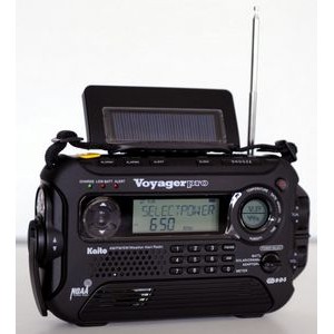 Kaito KA600 Emergency Radio with AC Adapter Included