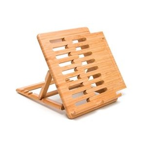 Lipper Bamboo Expandable/ Adjustable iPod Stand