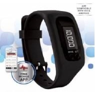 Vivitar® Black Activity Tracker Watch