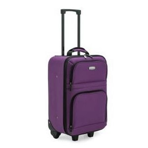 Traveler's Choice® Meander 19" Soft Side Carryon Suitcase (Purple)