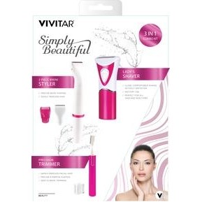 Vivitar® 3-In-1 Ladies Beauty Combo Kit
