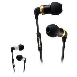 Gold Pro Stereo Earbuds with Mic