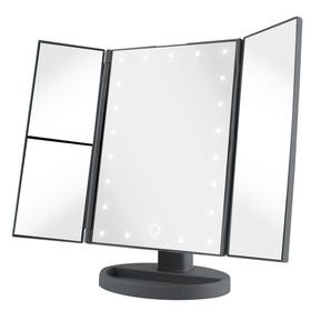Vivitar® 21 LED Light Up Gray Tri-Fold Mirror
