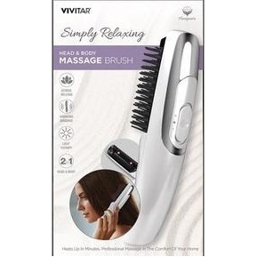 Vivitar® Teal Head & Body Therapeutic Massage Brush