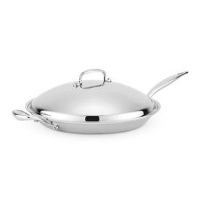 Heritage Steel 13.5" French Skillet W Lid