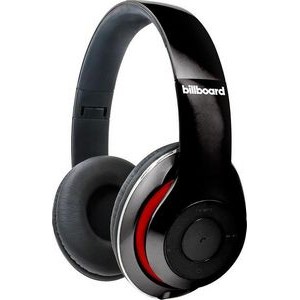 Billboard Bluetooth Over-Ear Foldable Headphones w/Microphone