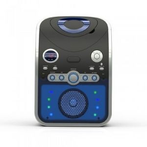 SuperSonic Portable Bluetooth CD Player w/ Karaoke System
