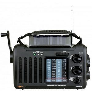Kaito KA450 Solar/Dynamo AM/FM/SW & NOAA Weather Emergency Radio