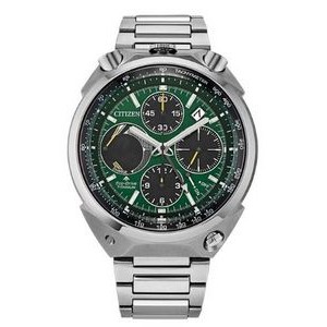 Citizen® Promaster Tsuno Chrono Racer Super Titanium™ Watch w/Green Dial