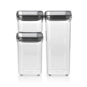 OXO Steel POP Container Set w/ Stainless Steel Lids (3 Pieces)