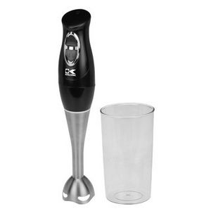 Black/Stainless Steel Stick Mixer And Mixing Cup