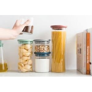 BergHoff® Leo 3 Piece Glass Food Container Set