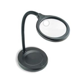 Carson® DeskBrite™ 300 COB LED Magnifier Desk Lamp
