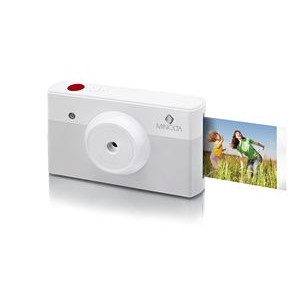 Minolta® Gray & White Instapix™ Instant Print Camera