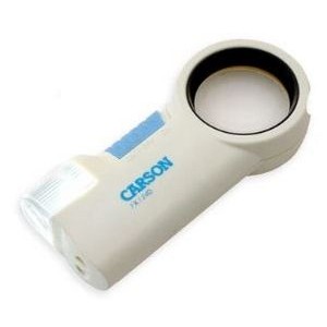 Carson® MagniFlash™ 7X Aspheric LED Lighted Magnifier & Flashlight