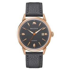 Citizen® Bulova Frank Sinatra Men's Leather Strap Watch