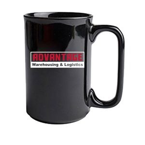 11 Oz. Covington Mug (Solid Colors)-Black