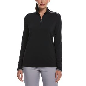 Callaway Ladies' 1/4-Zip Mock Pullover Shirt