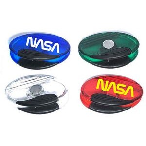 Large Oval Magnetic Memo Clip