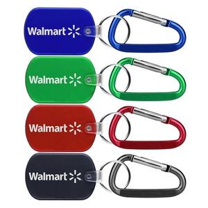Soft Vinyl Tag with Carabiner