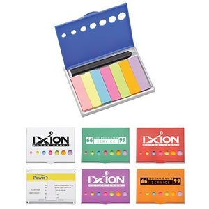 Sticky Flag Set With Ball-point Pen