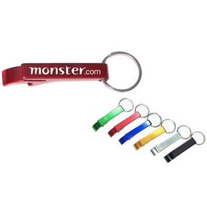 Aluminum Bottle Opener/ Tab Remover with Keychain (2 Week Production)