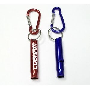 Whistle w/ Carabiner & Keychain