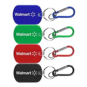 Soft Vinyl Tag with Carabiner