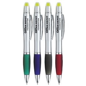Silver Ion Wax Gel Highlighter Ballpoint Pen