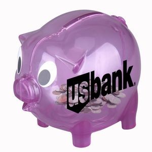 Transparent Piggy Bank