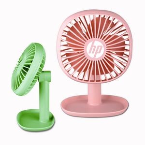 Rechargeable Fan with Bendy Neck