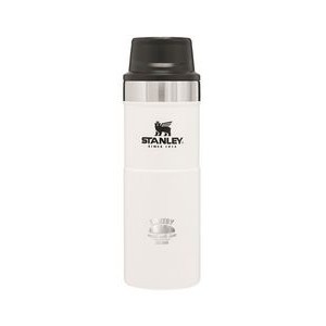 Stanley® Classic Trigger-Action travel mug 16oz white - Etched