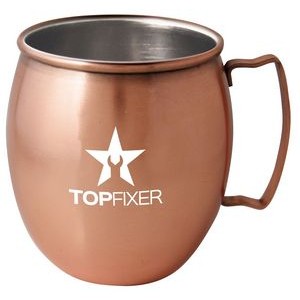 Spirit Mule shot 2oz stainless steel copper plated matte finish