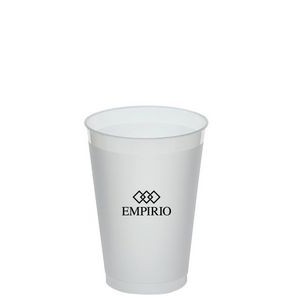 Stadium Cup 12oz Frosted plastic tumbler